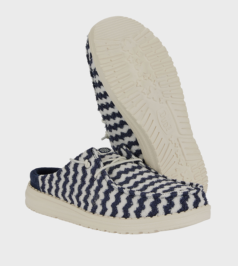 WENDY Terry Chevron Mules