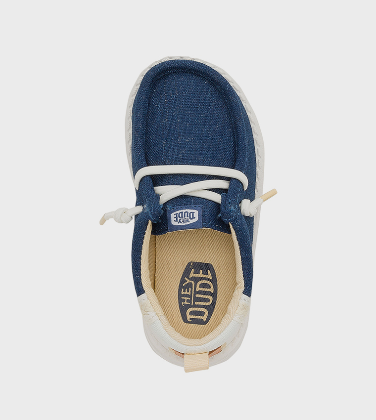 WALLY Toddler Summer Linen Slip-On Shoes