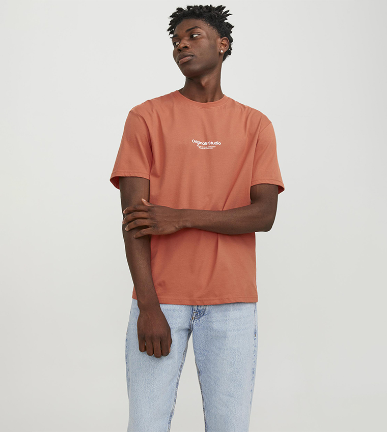 Jack & Jones T-shirt With Round Neck And Motif Print Desde 5,33 € | Compara Precios En