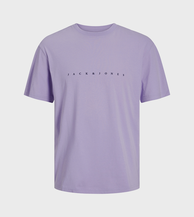 Logo Printed Crew Neck T-Shirt