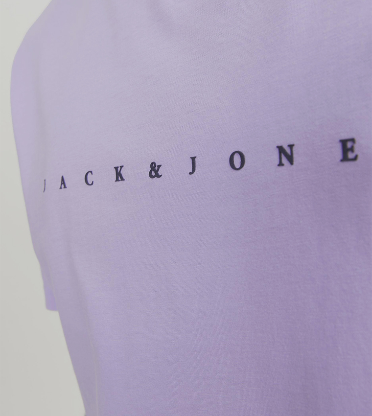 Logo Printed Crew Neck T-Shirt