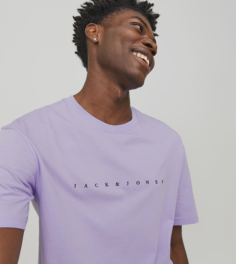 Logo Printed Crew Neck T-Shirt