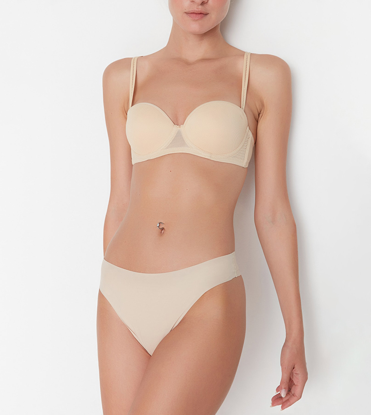 String Triangle Top + Petite Brief