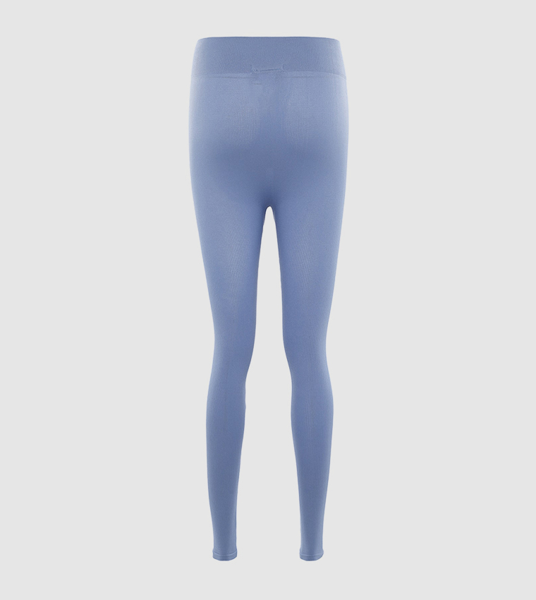 Seamless Ribbed Active Leggings