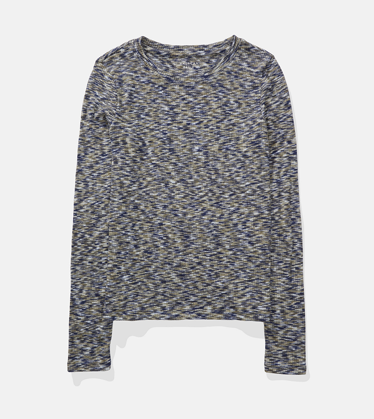 Knitted Long Sleeves Top