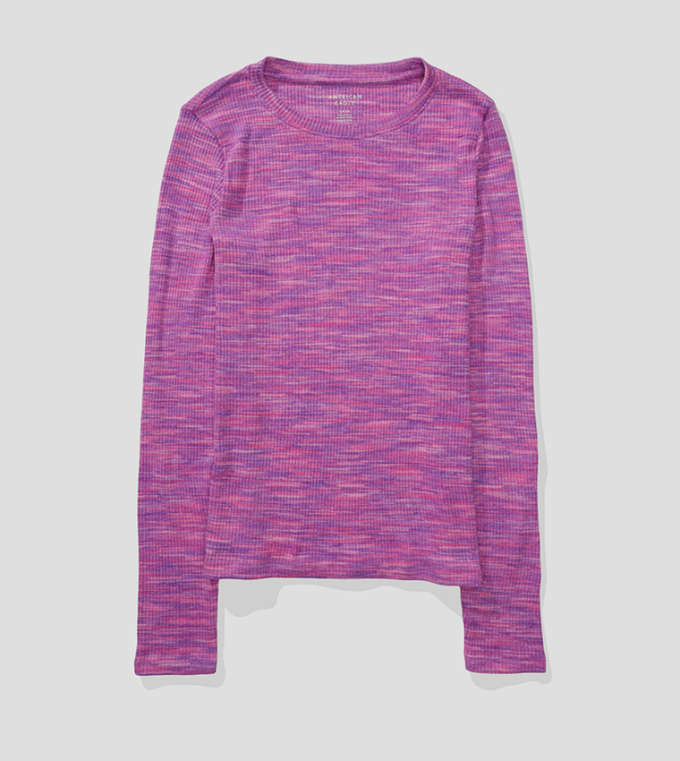 Knitted Long Sleeves Top