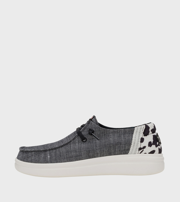 WENDY Rise Animal Print Slip-On Shoes