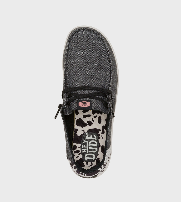 WENDY Rise Animal Print Slip-On Shoes