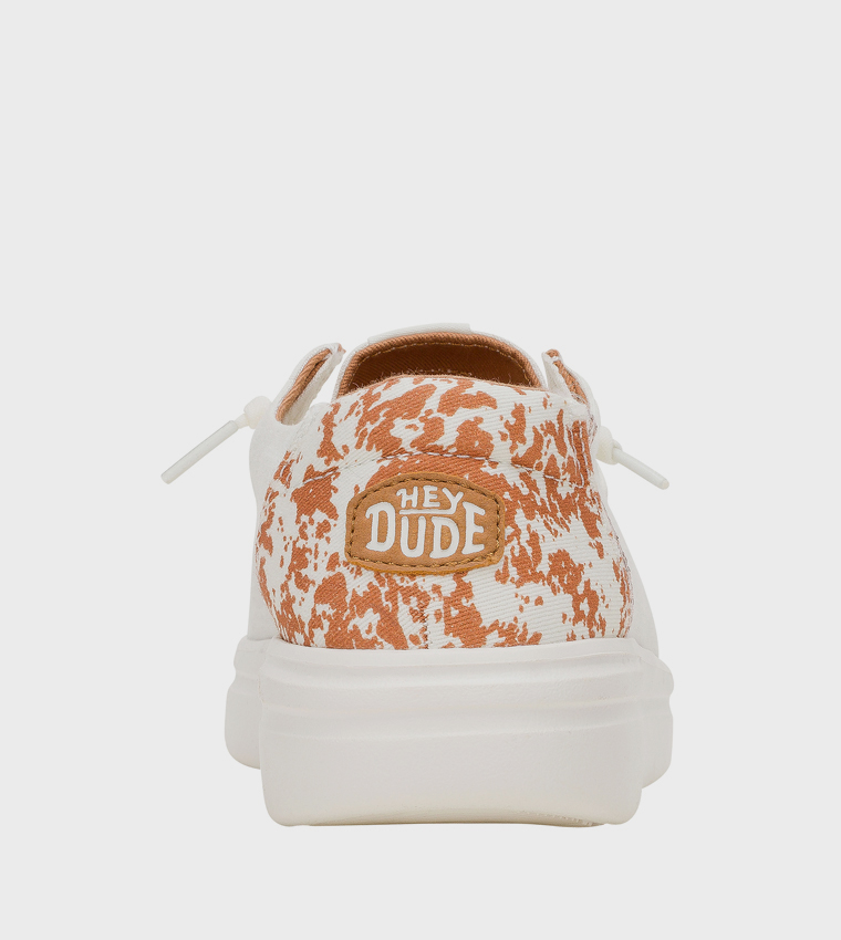 حذاء ويندي رايز سليب اون بطبعة 