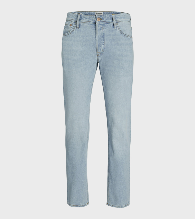 Faded Tapered Fit Jeans