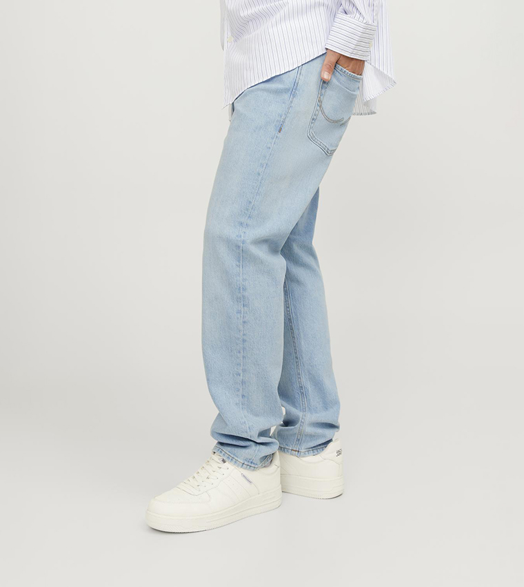 Faded Tapered Fit Jeans