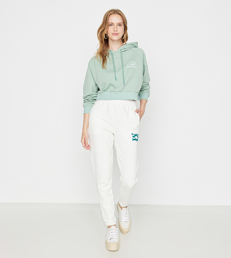 White hotsell basic joggers