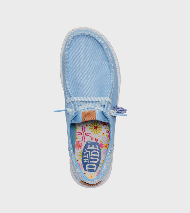 WENDY Funk Embroidered Slip-On Shoes