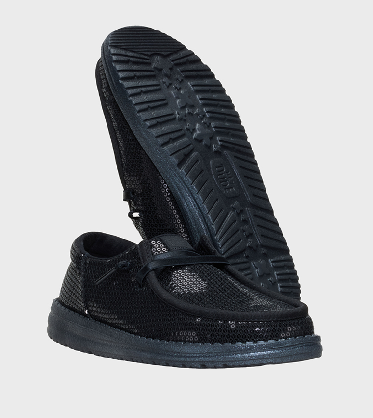 WENDY Funk Mono Sequined Slip-On Shoes