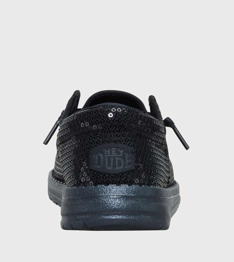 WENDY Funk Mono Sequined Slip-On Shoes