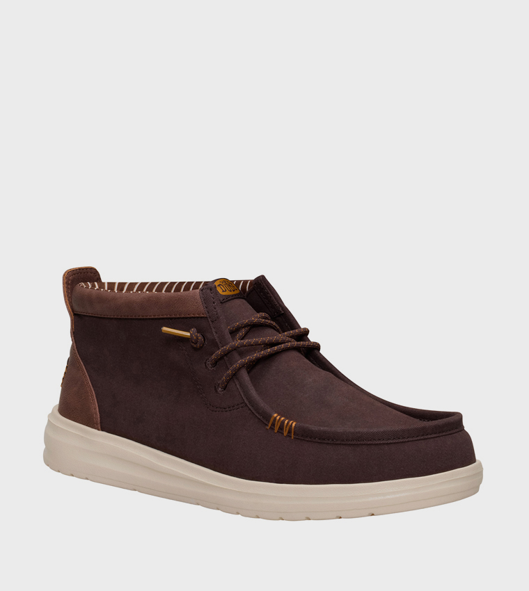 WALLY Classic Mid Top Slip-On Shoes