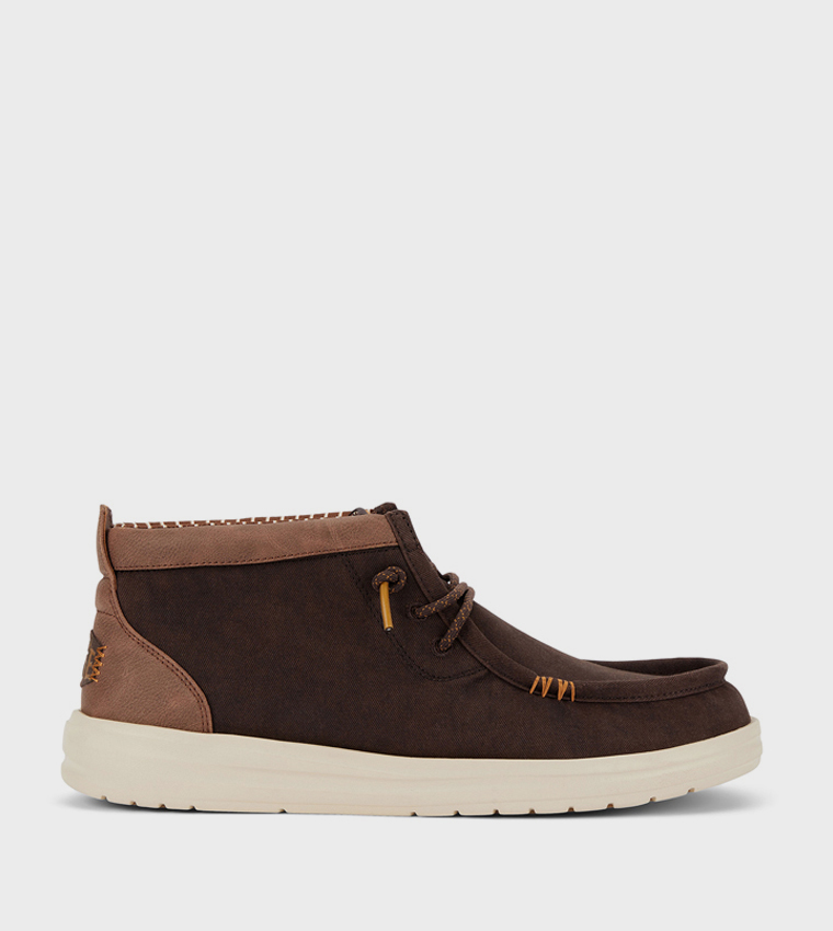 WALLY Classic Mid Top Slip-On Shoes