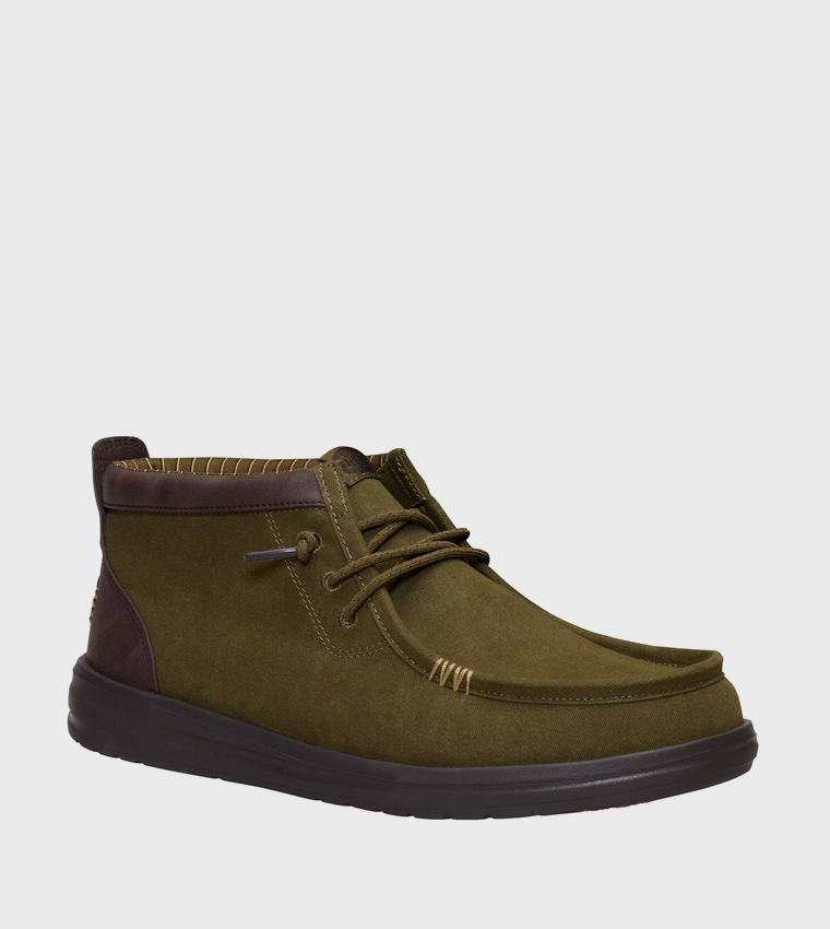 WALLY Classic Mid Top Slip-On Shoes