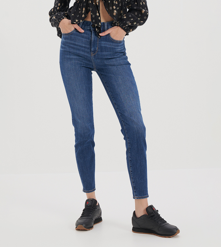 American eagle curvy high waisted jeans clearance
