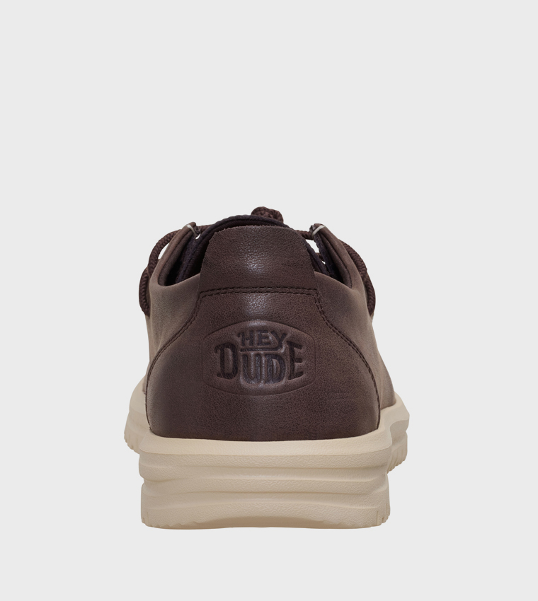 WALLY NXT Moc Leather Slip-On Shoes