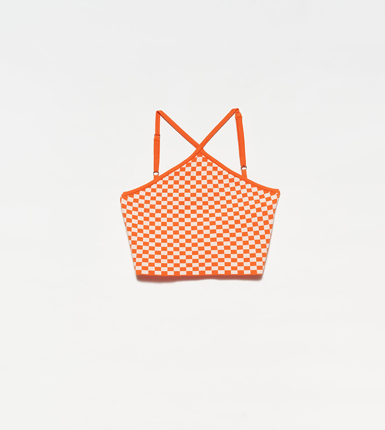 Front Crossover Undershirt Top