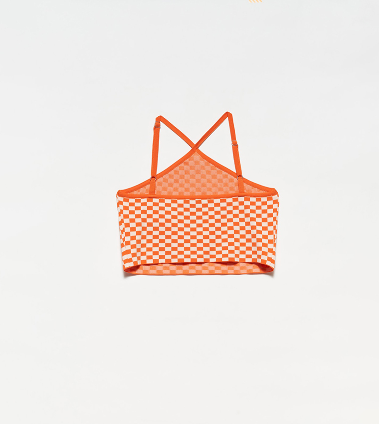 Front Crossover Undershirt Top