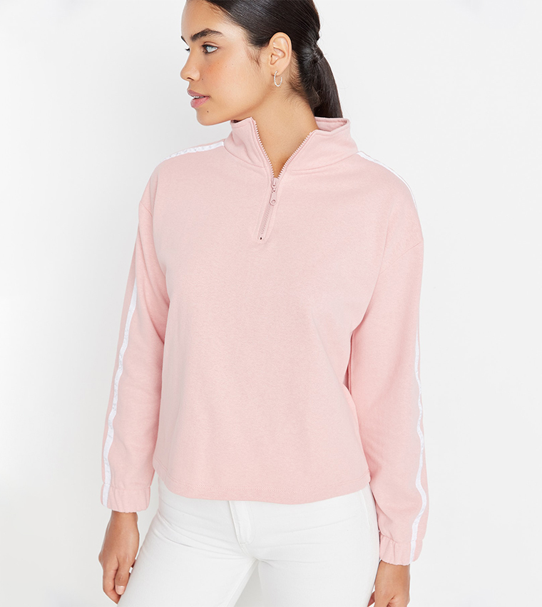 Fuzzy sweatshirt from pink shop
