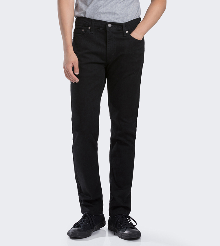 Black levi hot sale jeans slim fit