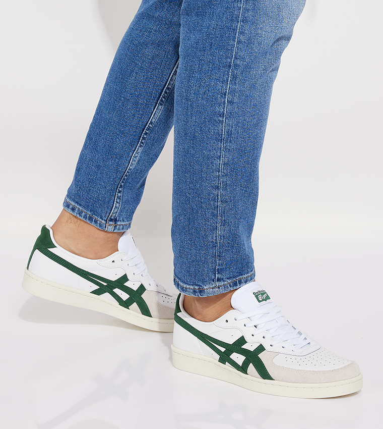 Onitsuka tiger gsm trainers white/hunter outlet green