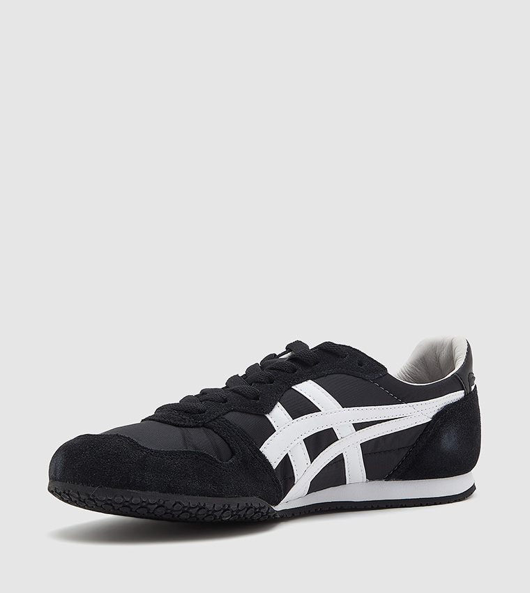 Onitsuka tiger serrano black and clearance white