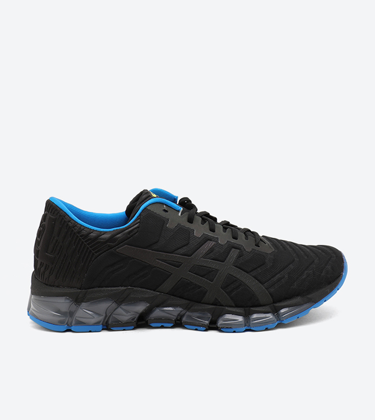 Asics gel quantum noir best sale et bleu