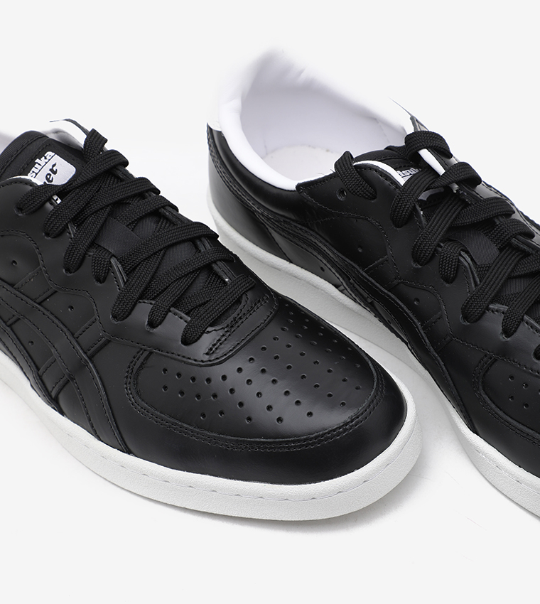 Onitsuka tiger gsm black sale leather