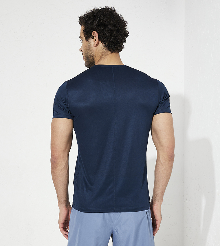 Logo Detail Short Sleeves Active T-Shirt