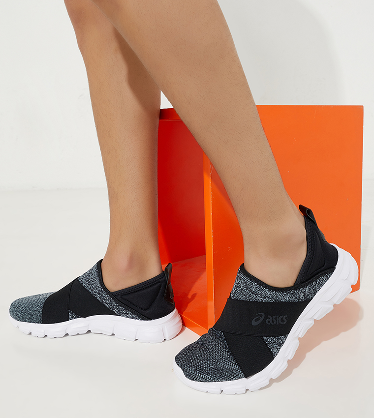 Buy Asics Quantum Lyte Slip On Walking Shoes In Grey | 6thStreet Kuwait