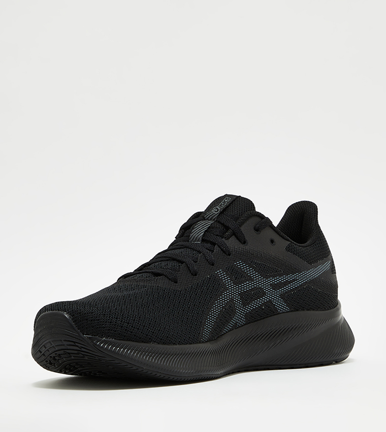 Buy Asics Patriot 13 Lace Up Running Shoes In Black | 6thStreet UAE