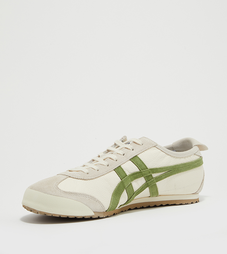 Buy Onitsuka Tiger MEXICO 66 Lace Up Sneakers In Off White | 6thStreet UAE