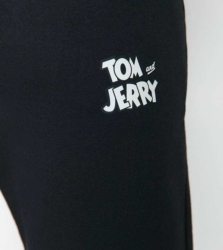 بنطال رياضي تون أند جيري  بقصة عادية 