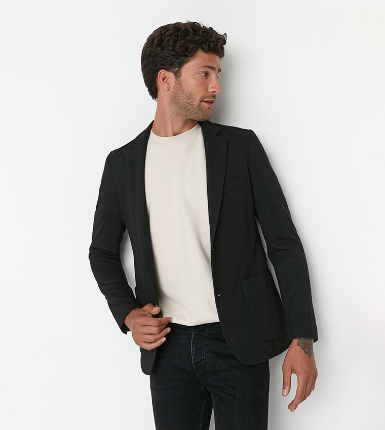Slim Fit Double Pocket Blazer jacket