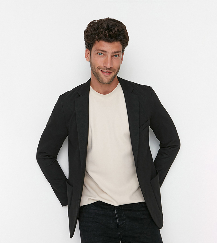 Slim Fit Double Pocket Blazer jacket