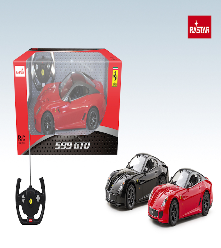 Buy RASTAR RASTAR 1 14 Ferrari 599 GTO RC Car Red In Multiple Colors 6thStreet Qatar