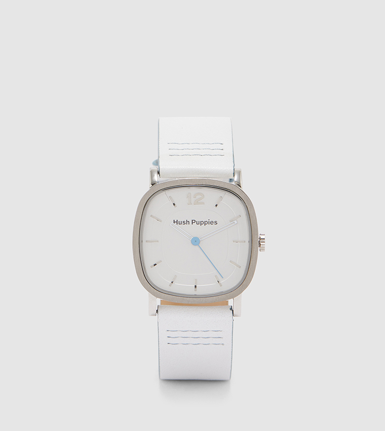 Buy Hush Puppies Orbz Analog Watch In White 6thStreet Bahrain