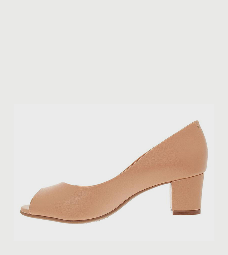 BLISS Peep Toe Pumps