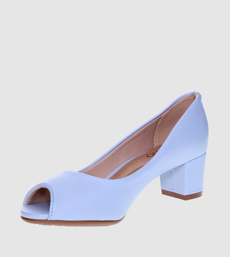 ALAYA Peep Toe Pumps