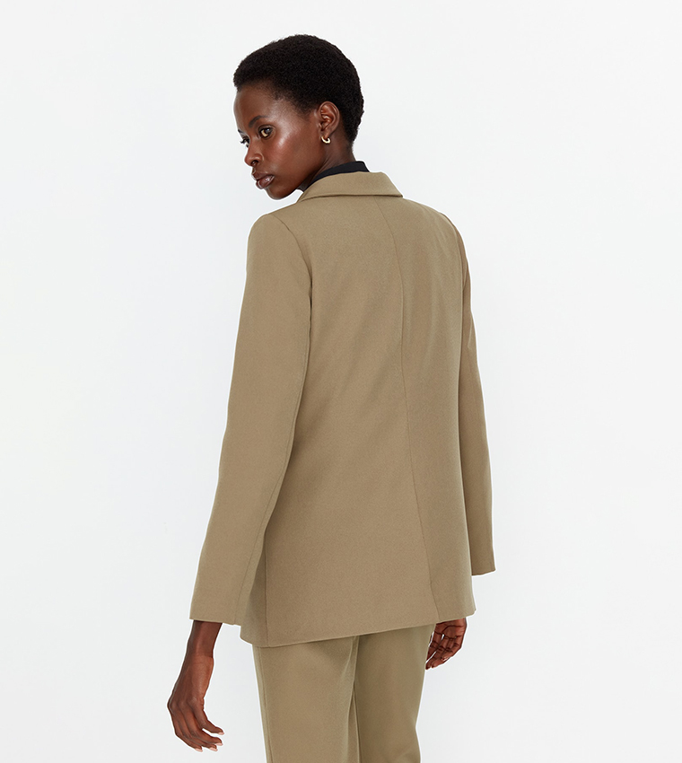 Light clearance khaki blazer