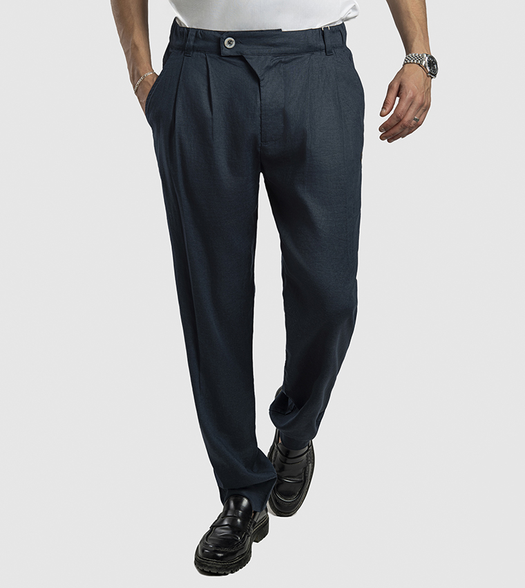 NOAH Relaxed Fit Linen Pants