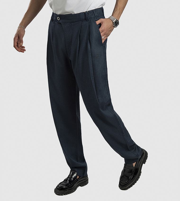 NOAH Relaxed Fit Linen Pants