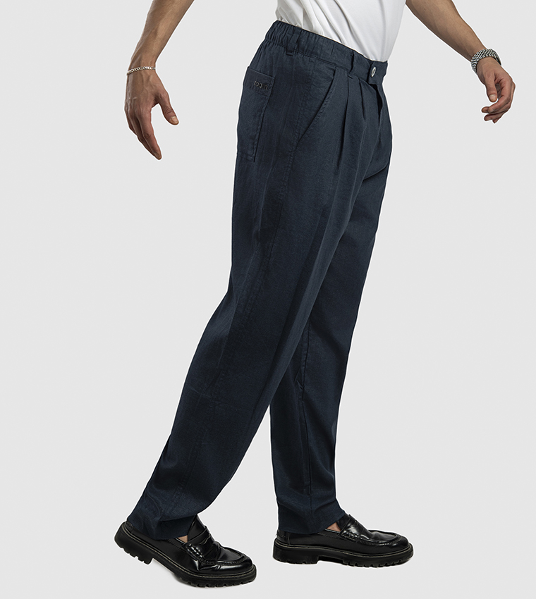 NOAH Relaxed Fit Linen Pants