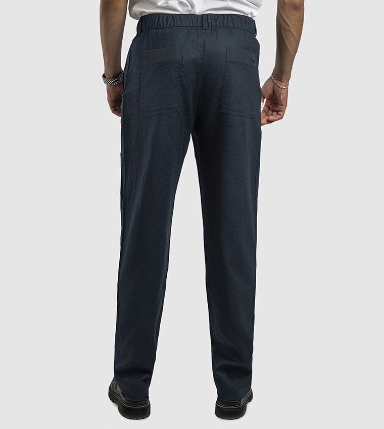 NOAH Relaxed Fit Linen Pants