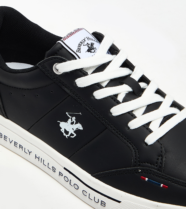 Logo Detail Lace Up Sneakers