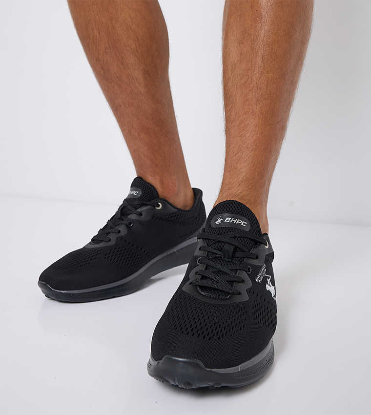 Mesh Lace Up Casual Shoes